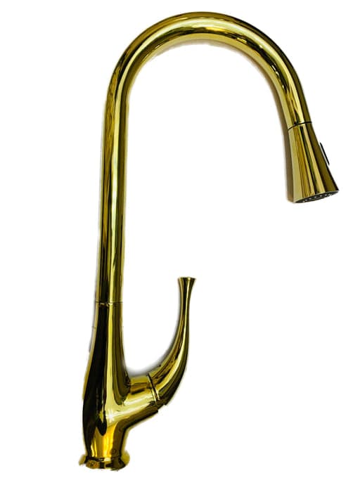 Kitchen Faucet #22753 — Polished Brass (CZ372502)
