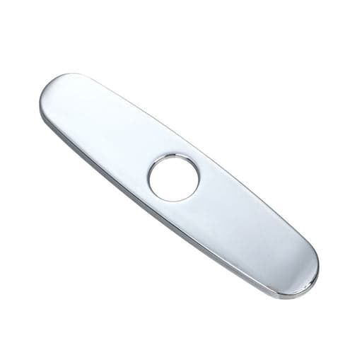 8-inch Faucet Plate — Chrome